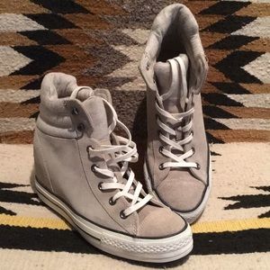 Converse wedged sneaker